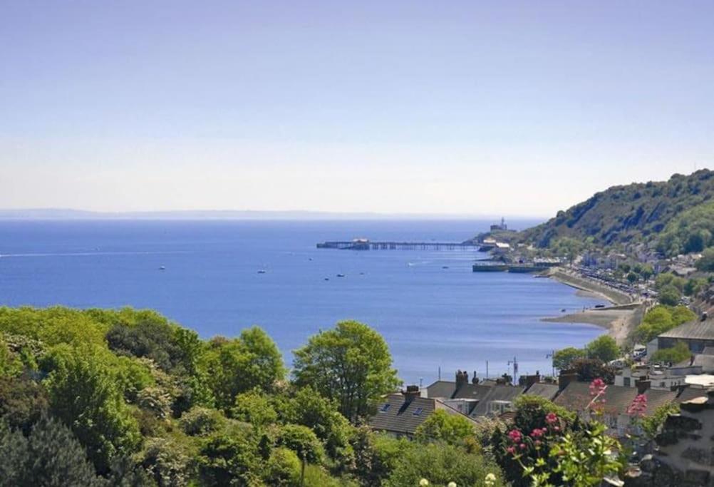 Mumbles - Modern Apartment With Panoramic Sea Views Oystermouth Zewnętrze zdjęcie