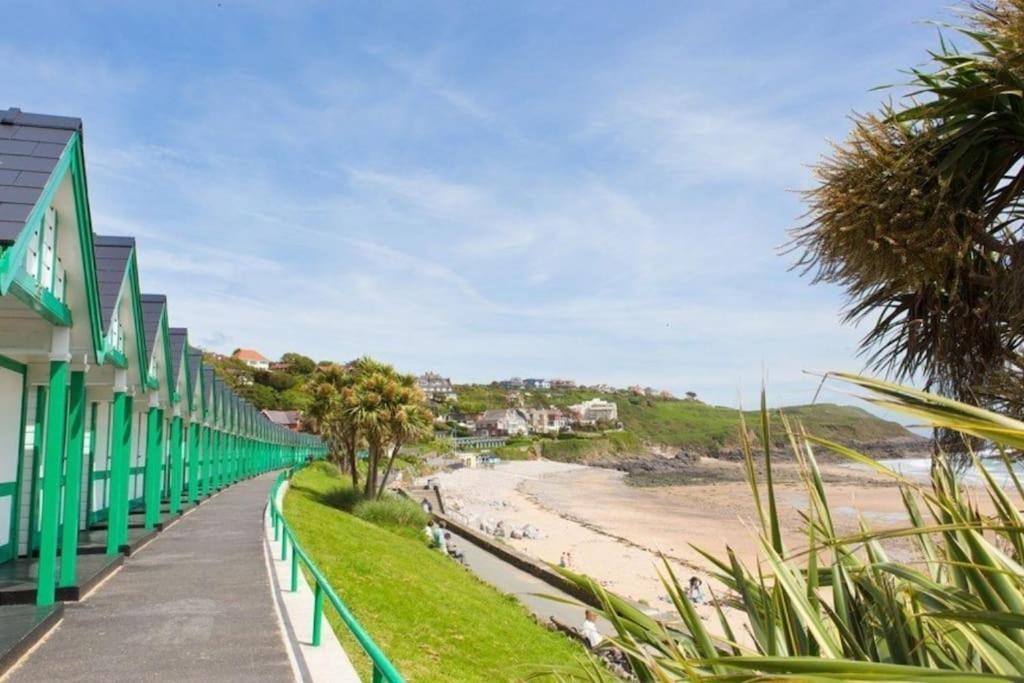 Mumbles - Modern Apartment With Panoramic Sea Views Oystermouth Zewnętrze zdjęcie
